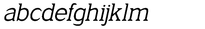 Fendrok Smooth Slant FONT