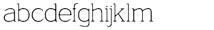 Fendrok Smooth Thin Expanded FONT