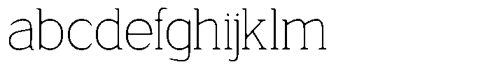 Fendrok Smooth Thin FONT