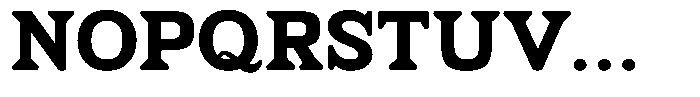 Fendrok Soft Black Expanded Font UPPERCASE