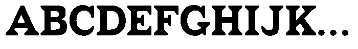 Fendrok Soft Black Semi Expanded Font UPPERCASE