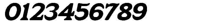 Fendrok Soft Black Slant Expanded Font OTHER CHARS