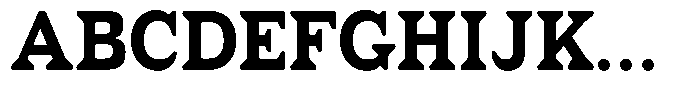 Fendrok Soft Black Font UPPERCASE