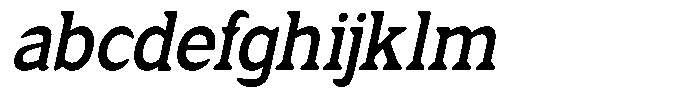 Fendrok Soft Bold Slant Semi Conde FONT