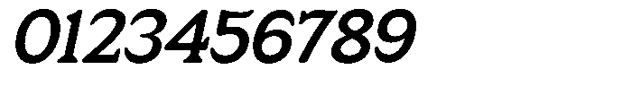Fendrok Soft Bold Slant Font OTHER CHARS