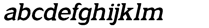 Fendrok Soft Bold Slant FONT