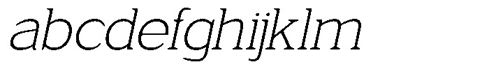 Fendrok Soft Extra Light Slant Expan FONT