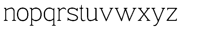 Fendrok Soft Extra Light Font LOWERCASE