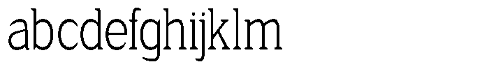 Fendrok Soft Light Condensed FONT