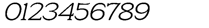 Fendrok Soft Light Slant Expanded Font OTHER CHARS