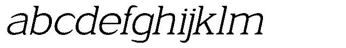 Fendrok Soft Light Slant Expanded FONT