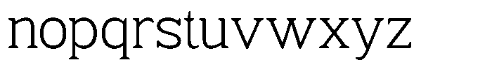 Fendrok Soft Light Font LOWERCASE
