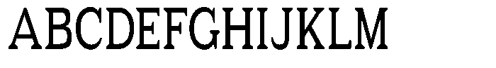 Fendrok Soft Medium Condensed Font UPPERCASE