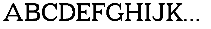 Fendrok Soft Medium Expanded Font UPPERCASE