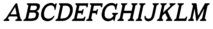 Fendrok Soft Semi Bold Slant Font UPPERCASE