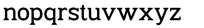 Fendrok Soft Semi Bold Font LOWERCASE