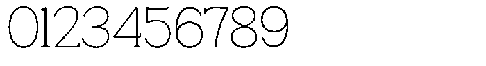 Fendrok Soft Thin Semi Condensed Font OTHER CHARS