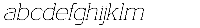 Fendrok Soft Thin Slant Expanded FONT