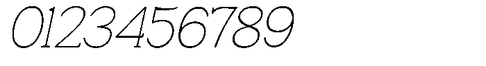 Fendrok Soft Thin Slant Semi Conde Font OTHER CHARS