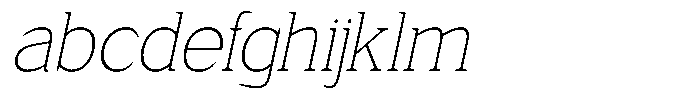 Fendrok Soft Thin Slant FONT