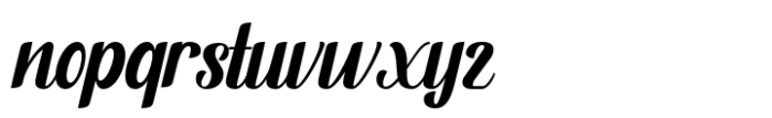 Fendysa Font LOWERCASE