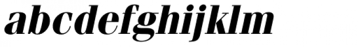 Fenice Std Bold Oblique Font LOWERCASE