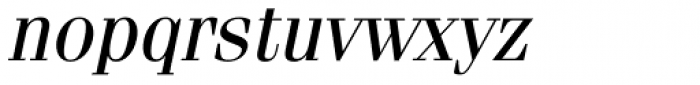 Fenice Std Oblique Font LOWERCASE
