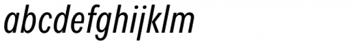 Fenomen Sans XCN Book Italic Font LOWERCASE
