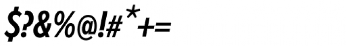 Fenomen Sans XCN Semi Bold Italic Font OTHER CHARS