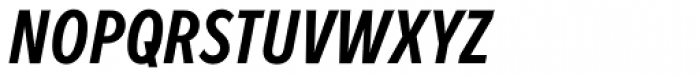 Fenomen Sans XCN Semi Bold Italic Font UPPERCASE
