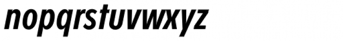 Fenomen Sans XCN Semi Bold Italic Font LOWERCASE