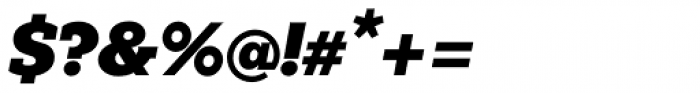 Fenomen Slab Black Italic Font OTHER CHARS