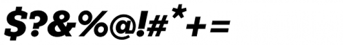 Fenomen Slab Bold Italic Font OTHER CHARS
