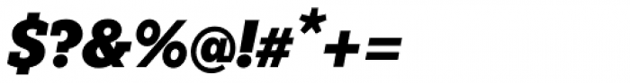 Fenomen Slab SCN Black Italic Font OTHER CHARS