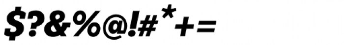 Fenomen Slab SCN Bold Italic Font OTHER CHARS