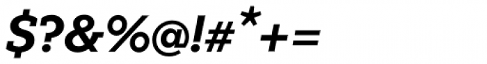Fenomen Slab SemiBold Italic Font OTHER CHARS
