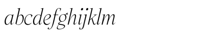 Fenoom Italic Extra Light FONT