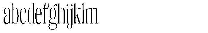 Fenoura Condensed FONT