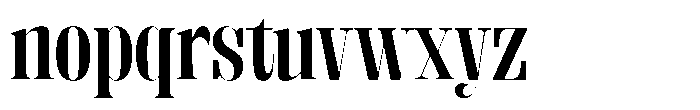 Fenoura Extra Bold Font LOWERCASE