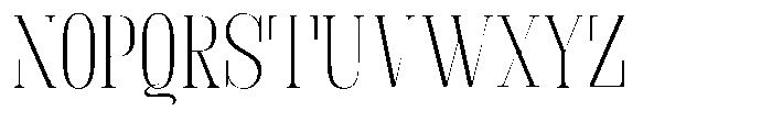Fenoura Light Font UPPERCASE
