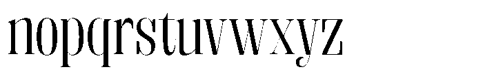 Fenoura Medium Font LOWERCASE