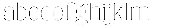 Fenoura Thin Expanded FONT