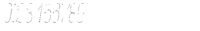 Fenoura Thin Semi Condensed Slant Font OTHER CHARS