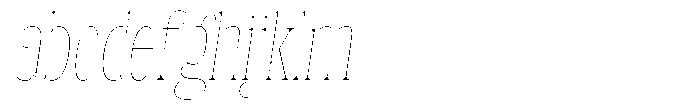 Fenoura Thin Semi Condensed Slant FONT