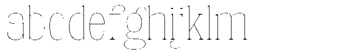 Fenoura Thin Semi Expanded FONT