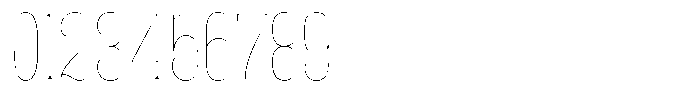 Fenoura Thin Font OTHER CHARS