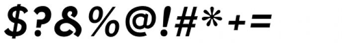 Fenwick Bold Italic Font OTHER CHARS