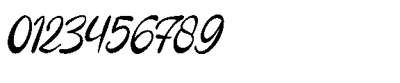 Ferdan Ligate Italic Font OTHER CHARS