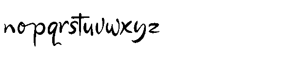 Ferdan Ligate Regular Font LOWERCASE