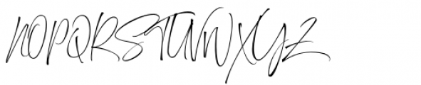 Ferdian Signature Regular Font UPPERCASE